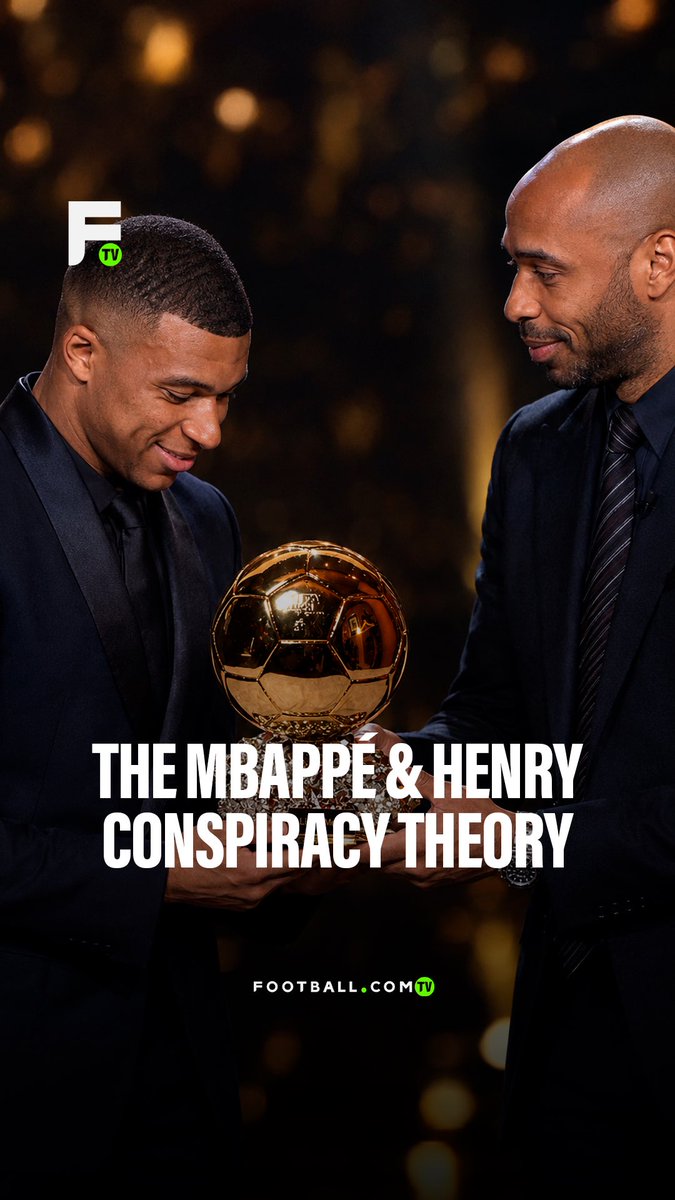 Footballcom_tv's tweet photo. Bro thinks the Ballon d’Or is scripted 💀

🎙️ @dharnishiqbal 

#footballcomtv #mbappe #henry #ballondor https://t.co/7ovcsMzPFl
