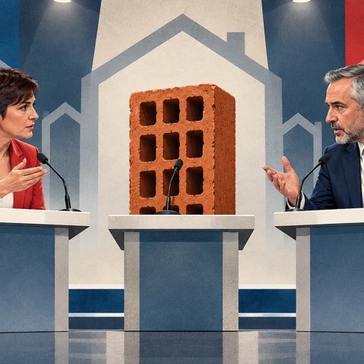 TTiTTulares's tweet photo. Miguel Tellado (PP) propone al PSOE un cara a cara sobre vivienda entre Isabel Rodríguez y Juan Bravo; la carta no fija fecha ni lugar.
#Vivienda #IsabelRodríguez #JuanBravo
🌶️ La campaña ya ha pedido turno de palabra también para el ladrillo. https://t.co/LrTXsez5NN