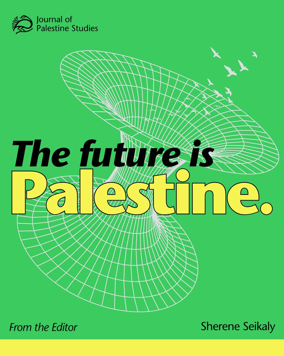 PalStudies's tweet photo. “Amid the ongoing loss, the perpetual deferral of mourning, the endless bereavement of space, of heritage, of beloveds, Palestinians live time and space differently. They carry the memories of all that is now rubble. They take the long view. They recognize how narration works. They understand that 'the passive voice and the targeting system … both leave the object, the body, the home, the family, hung alone in the sentence.' They return to their destroyed lands, tend to the vines that survived, harvest fruit. They recover rare manuscripts, handwritten documents, copies of the Quran and historical works from the devastated Omari Mosque library.

And they know the truth.” @shereneseikaly 

From the latest issue of the Journal of Palestine Studies, coming soon.