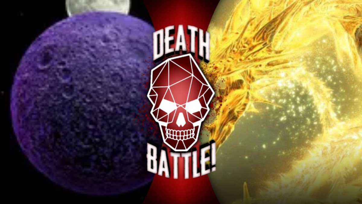 DeathBattleBot's tweet photo. DEATH BATTLE! The End VS Void Ghidorah https://t.co/DNel9hgxKa