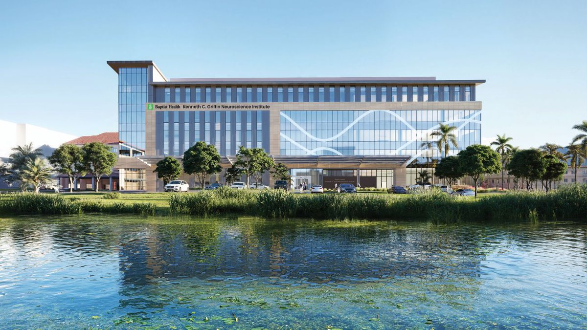 DPRConstruction's tweet photo. Congrats to our longtime partners at @BaptistHealthSF on the groundbreaking of the new Kenneth C. Griffin Neuroscience Institute! We’re proud to help bring this 197,000-sq-ft facility to life and expand access to advanced neuroscience care across South Florida. https://t.co/IJt1pkA7wo