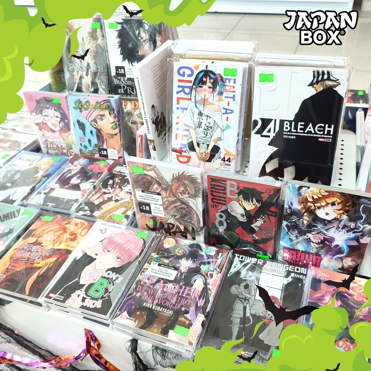 JapanBoxStore's tweet photo. [ Novedad ] #Mangas de #PaniniMangaMx 👻 

🛒 Tienda en Línea: https://t.co/Ebpfu3qXTo
📍 Ubicación: https://t.co/cyoi6yh6Xo

🔖 Puedes solicitar mangas sobre pedido
📦 Envíos a toda la República Mexicana

#PaniniManga #Shonen #Shojo https://t.co/p09Ugycuvc
