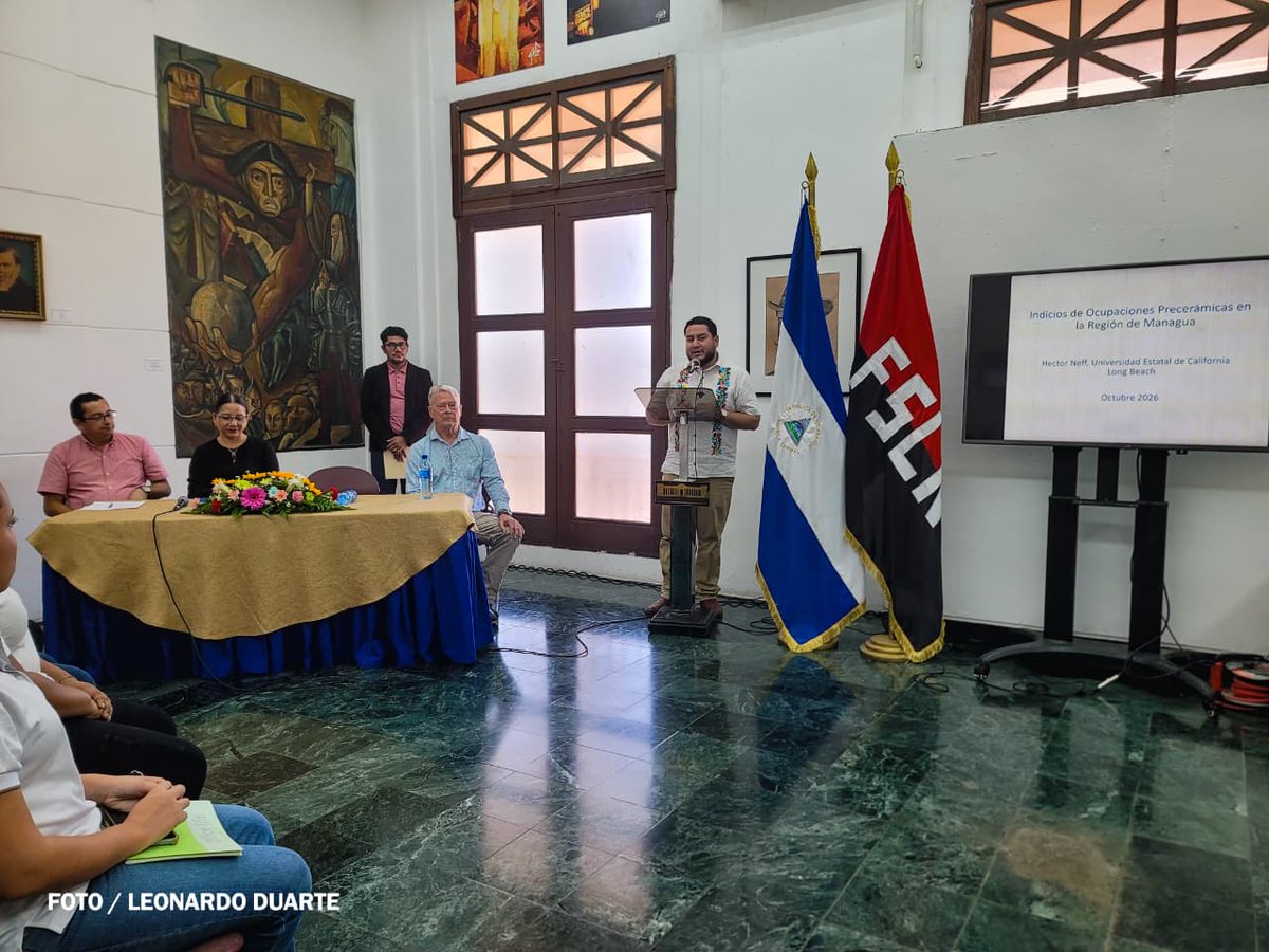 CanDigital2's tweet photo. Presentación el Informe Final de la Investigación Arqueológica en Nejapa, Acahualinca y La Arenera en Managua, en la Sala Dariana del Palacio de la Cultura. https://t.co/odhzOfGpVM
