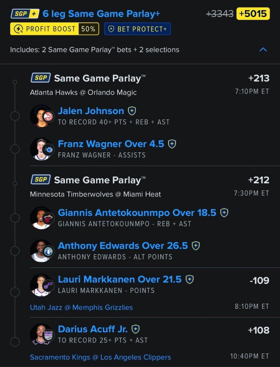 Sloki_Bets_702's tweet photo. night one in the association &amp; we might’ve cooked up a banger 🤝🏼 @Playbook https://t.co/HGnBLHPCgv