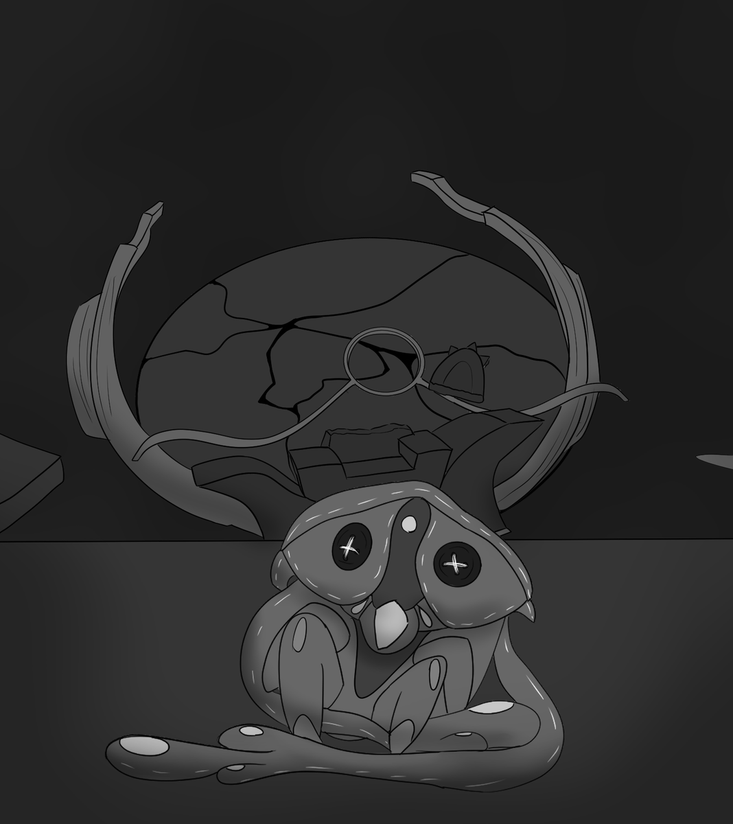 YuiTheAvali's tweet photo. #Tennotober Day 21 - Epoch 

Baby Natah floof
thats just it, baby Natah floof

#warframe #tennocreate #tennotober2026 https://t.co/Zr81jXThQZ