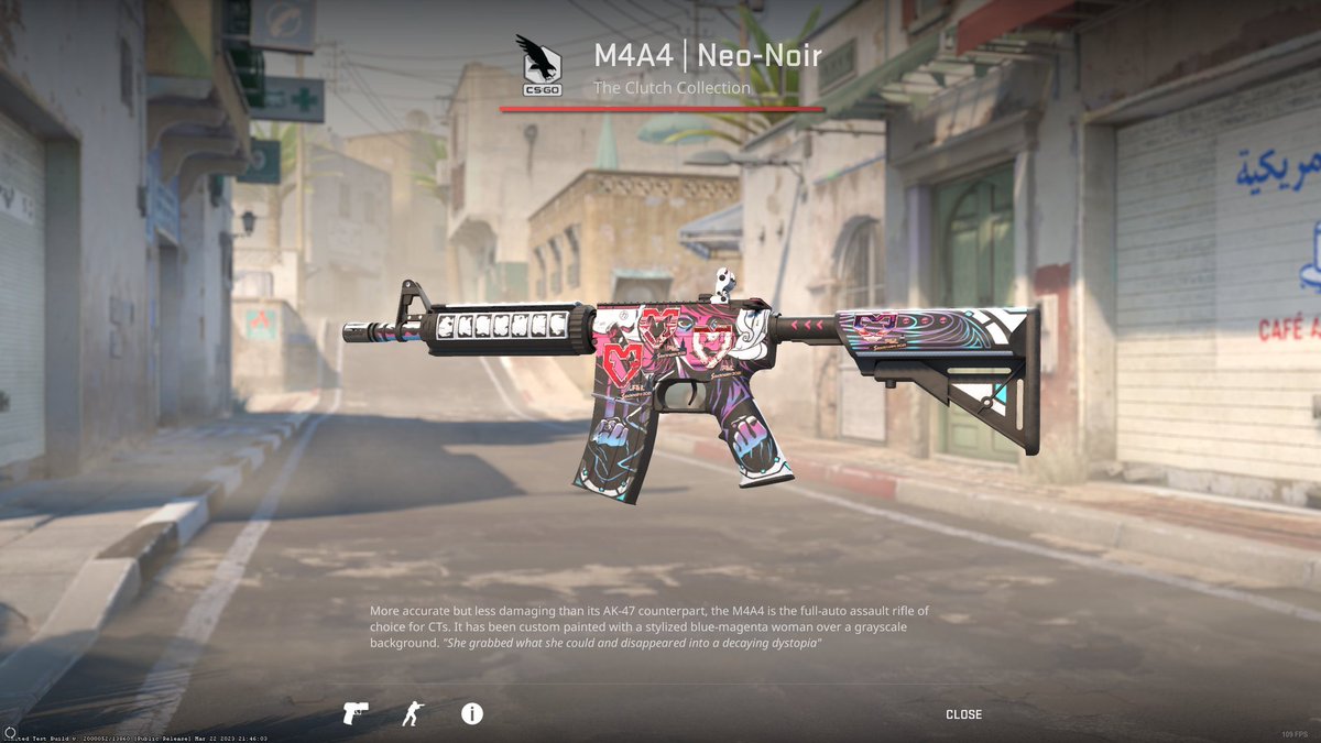CsgoAsylum's tweet photo. M4A4 | Neonoir  $37 | 48hs 🦾

— RT &amp; Follow @CsgoAsylum 
— Like https://t.co/jiokk0tB9H (Show prof 🫣)
— SEE ALL (the video have subtitles or can it be viewed in the background) https://t.co/3nhkLWYRAS