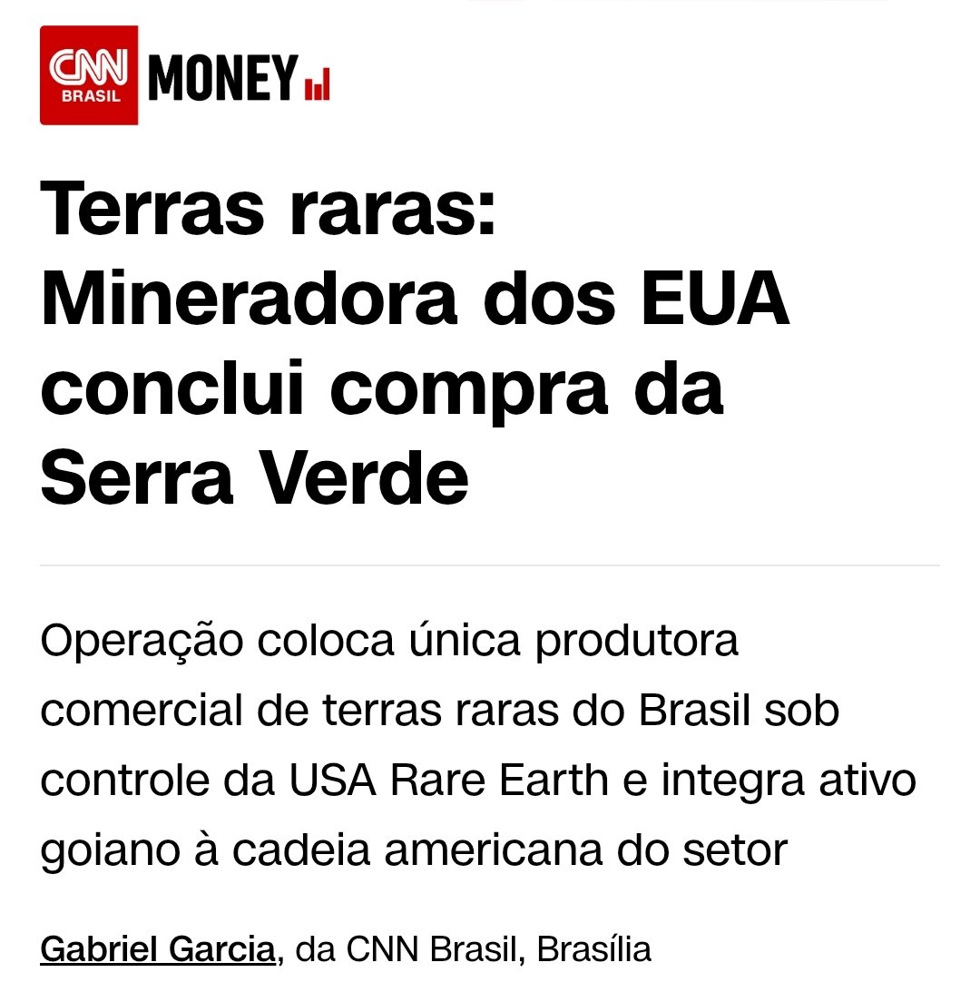 TioZinhoMax's tweet photo. Flávio não vai vender as terras raras.
Lula já fez isso. 👍🏻 https://t.co/tlAERamM5J