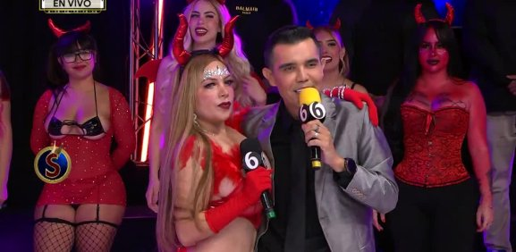 multimediostv's tweet photo. Ángel Castro es tentado por chica de 'Es Show' #EsShow
➡️ https://t.co/1phl19hCr4 https://t.co/pExAqTo4AM
