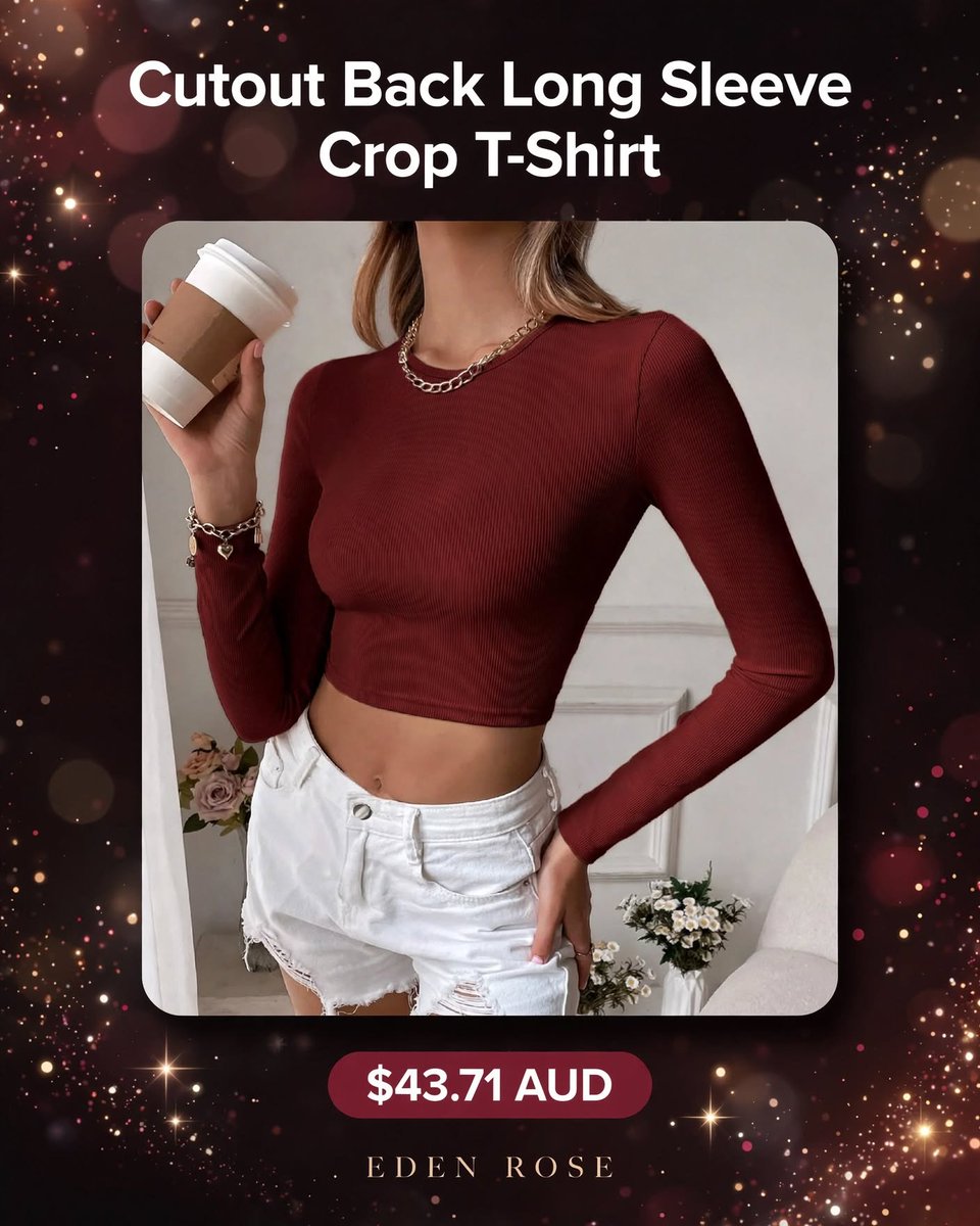 ValkyriesReina's tweet photo. Cutout Back Long Sleeve Crop T-Shirt
https://t.co/r5VgEwEYGy https://t.co/YTCJhHOHo2