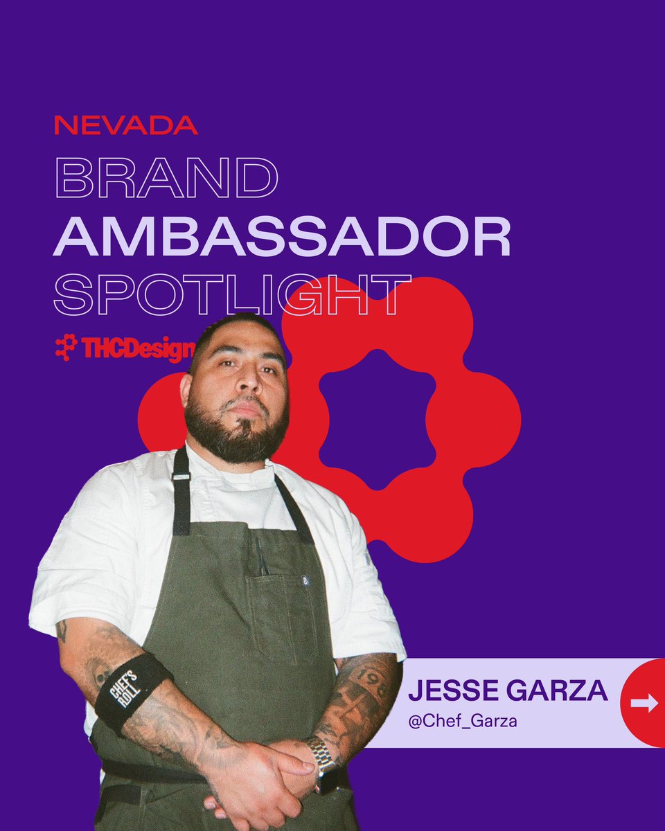 _THCDesign's tweet photo. ⭐ Nevada Brand Ambassador Spotlight ⭐
Meet Jesse Garza, one of THC Design’s standout Nevada Brand Ambassadors. https://t.co/2Iv8hm4fA6