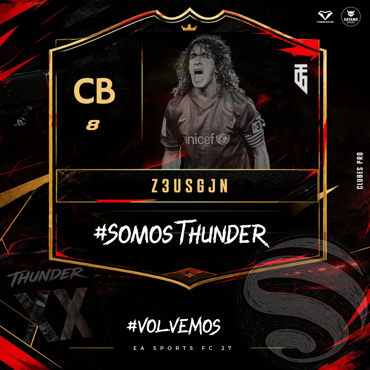EsThundergaming's tweet photo. 🔴⚫ ¡BOMBAZO DE ÚLTIMA HORA! 💣

🚨  CERRAMOS UN DEFENSA CON UN FICHAJE ESTELAR. 🚨

Los últimos movimientos también pueden marcar la diferencia. Y esta vez, incorporamos a un central de nivel excelente, preparado para elevar el nivel de nuestra zaga. 🛡️⭐

🧱 Contundencia en cada duelo.
🧠 Lectura de juego de élite.
💪 Seguridad y jerarquía atrás.

Un refuerzo de garantías para una defensa que quiere estar a la altura de los grandes objetivos de Thunder Gaming en EA 27.

El mercado no estaba cerrado… y todavía teníamos una última carta bajo la manga. 😈

🔴⚫ BIENVENIDO A THUNDER, @z3uSgjn .

EL ÚLTIMO MOVIMIENTO. UN REFUERZO DE PRIMER NIVEL. 🏆

#ThunderGaming #EA27 #FC27 #Esports
