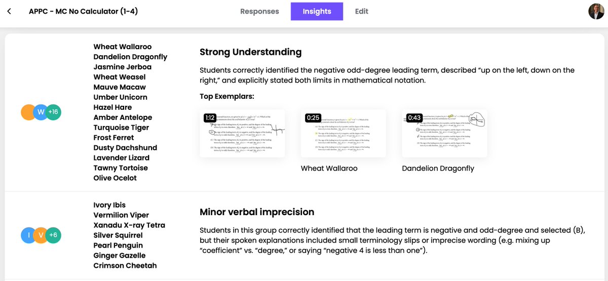 MrValencia24's tweet photo. AP Precalculus ss used @SnorklApp to complete an Activity Set while receiving immediate feedback and multiple opportunities. I love the level of detail provided on the class insights 😎 @CollegeBoard 

#MathPlay #ITeachMath #MTBoS #EdChat #STEM #Math #Math https://t.co/VBagnPm7xY