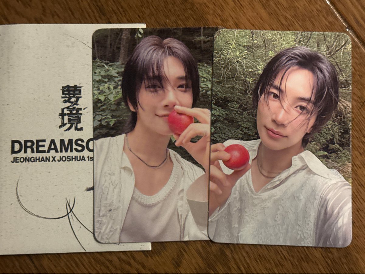 panme_0224's tweet photo. 세븐틴 정한 슈아 JxJ 엠카 공방포카 양도합니다
1set 12

https://t.co/PWBLCczmyT

svt jxj 1st Mini Album DREAMSCAPE unopend wts photocard 세븐틴 정한 조슈아 하니슈 앨범 양도 콘서트 사녹 공방 https://t.co/rFUfDfJIhe