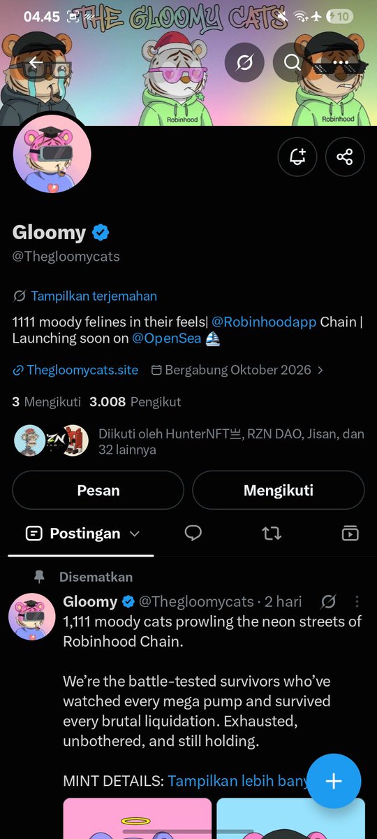 zetakeyx's tweet photo. @Rzndao @RobinhoodApp @Thegloomycats DONE GL! 

0x2975f515b4698b3ff9a768f0f289df6ad36d9d6f https://t.co/VCifUk3vnw