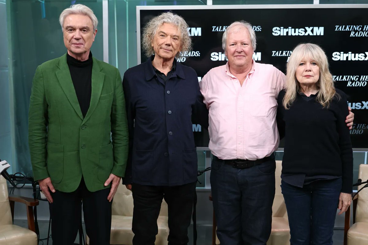 RollingStone's tweet photo. Talking Heads Reunite for Coffee Table Book

'New Feeling,' due in May, will feature handwritten lyrics, original album sketches, and private photos.

Details: https://t.co/x5KBSPAu90 https://t.co/f8fxO0fXdd