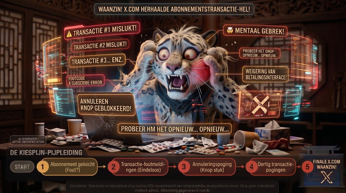 Dibbibs's tweet photo. #XPremium #Abonnementshel #AIart #SubscriptionTrap #CancelCulture #DarkPatterns #FixIt #Waanzin #Kiespijn #Opzeggen https://t.co/PEeLgAQcY2