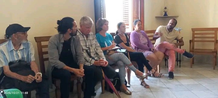 LoismyBrito's tweet photo. El Museo Farmacéutico de Matanzas abrió sus puertas para acoger el encuentro entre fundadores de la Asociación Hermanos Saiz en Matanzas

#MatancerosEnVictoria
#CubaEsCultura https://t.co/7LOKvckNuB