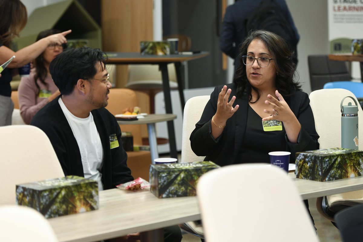 SmithSystem's tweet photo. Great spaces start with great collaboration.

We teamed up with One Workplace for Space to Learn, bringing people together to celebrate connection, collaboration, and the power of thoughtful learning environments.

#SmithSystem #OneWorkplace #SpaceToLearn https://t.co/YMsHFKUKqm