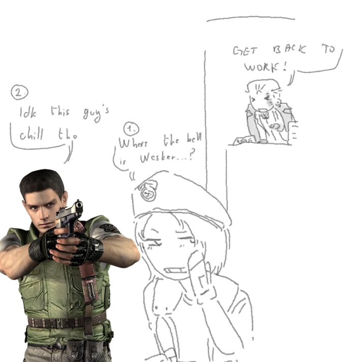 _Wesker_Kisser_'s tweet photo. Happy Wesker Wednesday! Today, Wesker and Zeno swapped places! https://t.co/fIFQnR6FBX