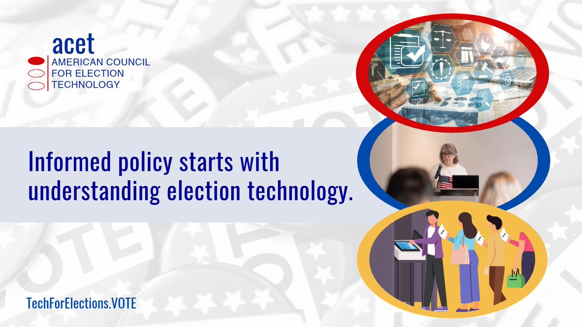 ACET_Tech's tweet photo. Informed policy starts with understanding election technology. 🗳️

ACET Executive Director @Sara_ndipitous joined @CongressFdn’s Elections Bootcamp to discuss policies supporting secure, accurate, transparent, and accessible elections.

Thanks to @JenDaulby!

#PoweringDemocracy https://t.co/DqIogpI69M