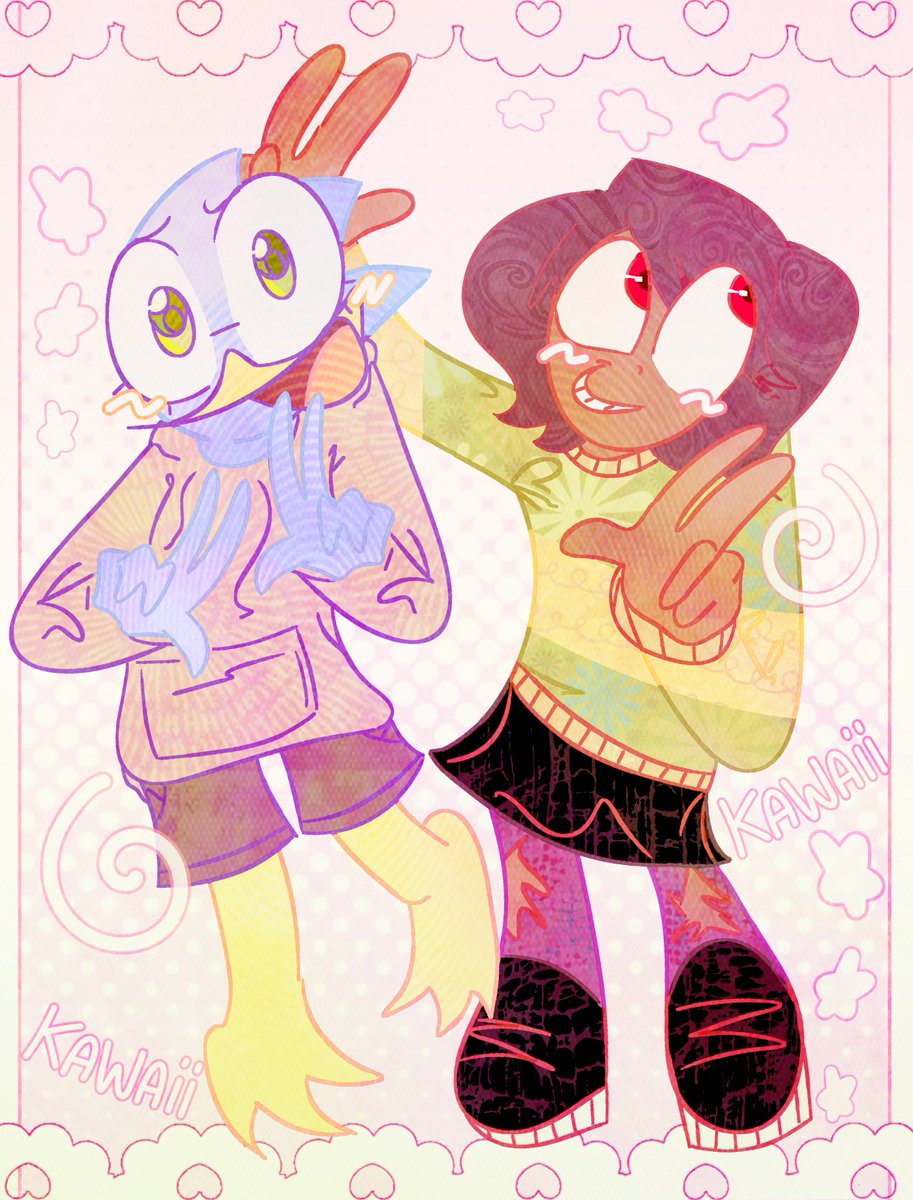 chiripiortrans's tweet photo. "SAY KAWAIIIIIIII 📸📸📸"

#kerdly #deltarune #deltarunefanart https://t.co/rGcjWU51wT