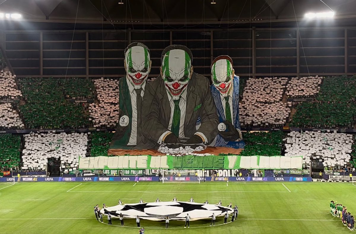 GolSur1907's tweet photo. Y la bola premiada es... +3 

Gracias a todo el beticismo una vez más por la colaboración tanto en el tifo como en la animación durante los  90 min. Juntos somos imparables. https://t.co/uYyY625rdj