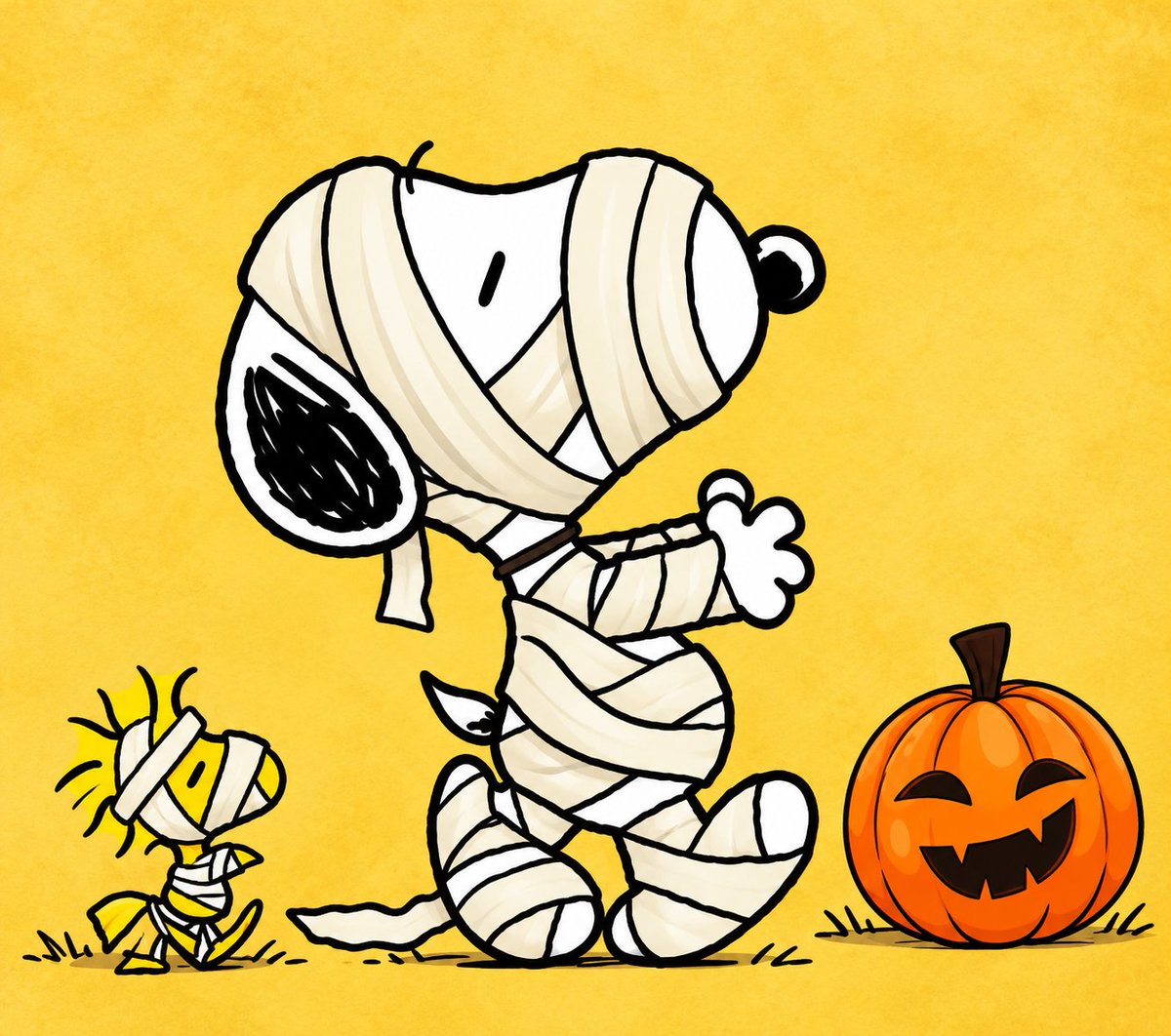 snoopyb047's tweet photo. 👻 A little spooky, a lot of cute. https://t.co/48kz9JRnN0