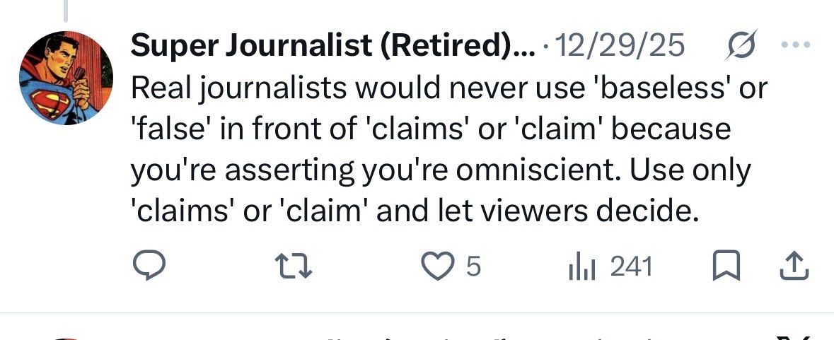 Magnum_CK's tweet photo. Good Journalism 101 reminder for the pretenders out there regarding a developing story. Can’t wait for ‘journalism’ layoffs to ramp up after Election Day as we head into the holiday season. These layoffs will be well-earned. 🎉🥳 https://t.co/xzGXA3W7YA