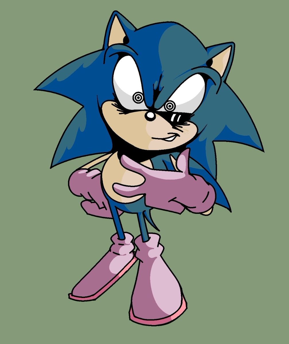 SonicSigma70884's tweet photo. #exeoc #sonicexeoc 

" they call her the sigma! "

" not really but you get the gist " https://t.co/zM8eKEWYWG