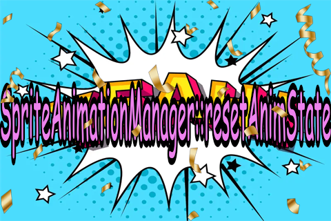 DailyGDFunction's tweet photo. Today's function: #12173 SpriteAnimationManager::resetAnimState! (Day #187) https://t.co/KS0PA5xmx3