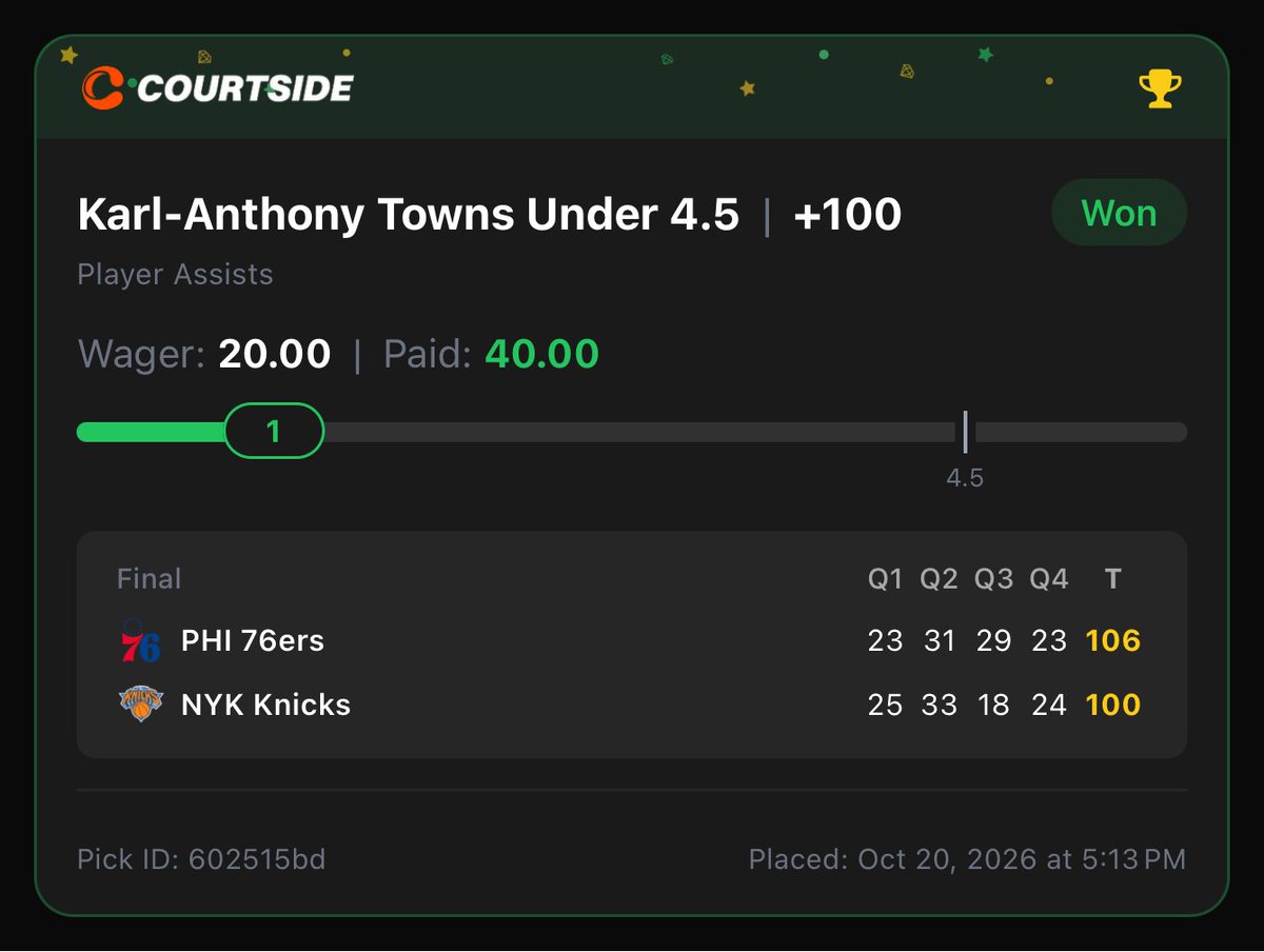 UpsideTools's tweet photo. 2.00x leads the board ✅
4 winning slips played in our FREE Upside Discord.
Join link in the replies 👇 https://t.co/e8qXk3eMZM