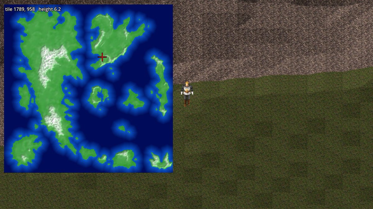 camiloDelCodigo's tweet photo. Today on: turns out making games is hard.

I’m currently building the world map of Britannia, aiming for roughly 4× the size of Ultima VII as described in interviews.

I haven’t even properly started painting the terrain yet, and I’m already dreading it.

#indiedev #gamedev #Ultima