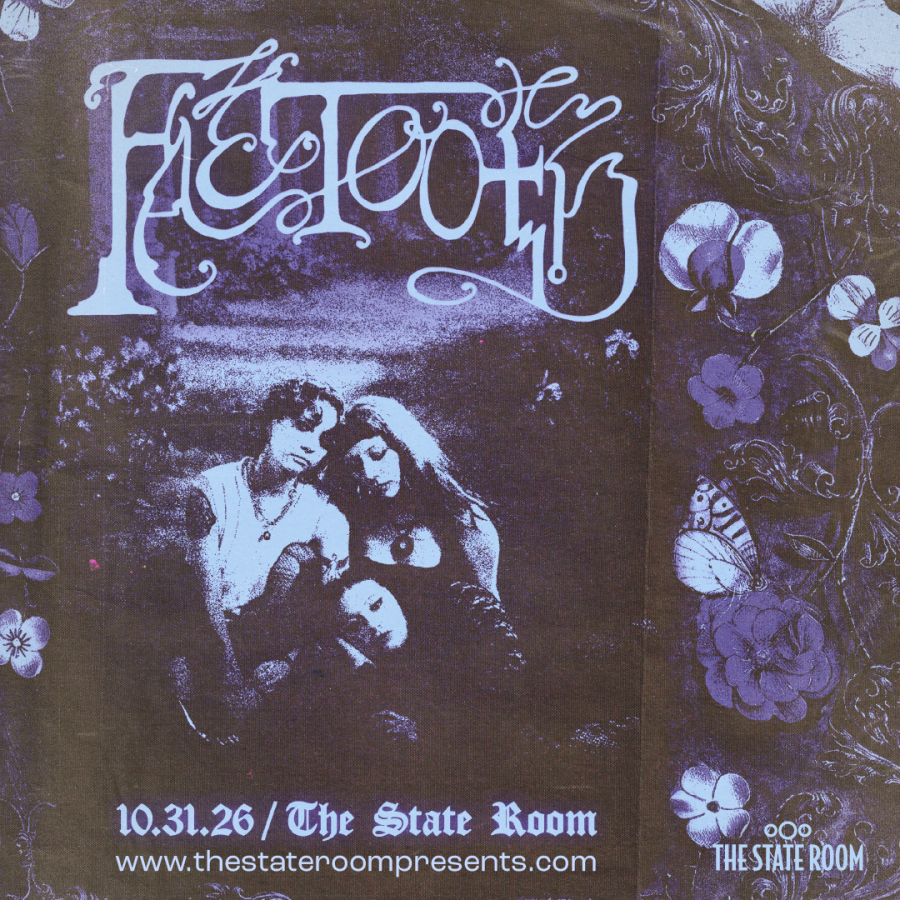 loudieapp's tweet photo. Los Angeles band @faetooth calls its style "fairy-doom metal," mixing doom, sludge, shoegaze and post-metal with folklore-inspired lyrics. Second album Labyrinthine is out on The Flenser. See them live at The State Room on Saturday, October 31, 2026! #SLC https://t.co/if9I26EfWV