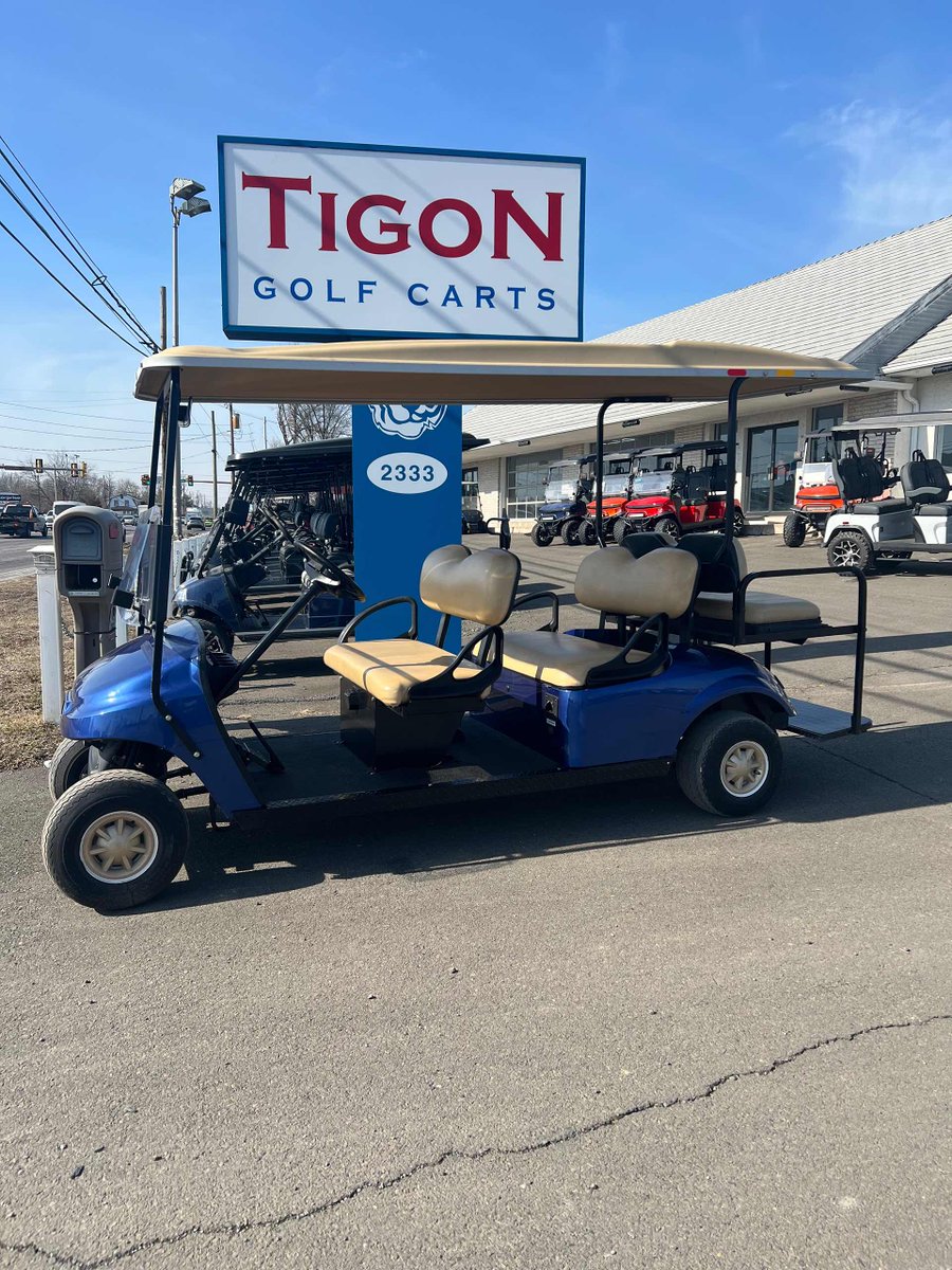 TigonGolfCarts's tweet photo. EZGO TXT - Blue 6 Passenger Golf Cart 2016 EZGO TXT $7,500 . CALL: 419-402-8400 https://t.co/GGuHq6kG7u    #EZGO #EZGOTXT #GolfCart #GolfCarts #6PassengerGolfCart #BlueGolfCart #CustomGolfCart #GolfCartLife #GolfCartLifestyle #TIGONGolfCarts https://t.co/e2Ka2tU4kO