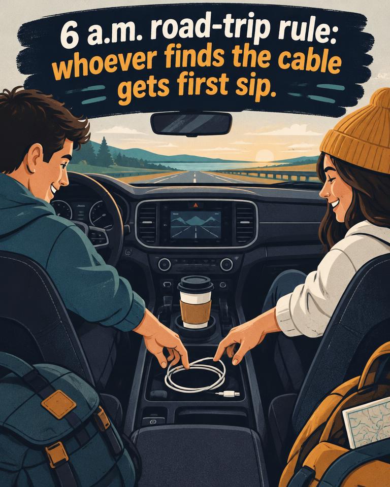 keutek's tweet photo. Caffeine arbitration: who claims the cord AND the crown? Tag the friend who “finds” it first, may the fastest charger win. 😂⚡️ #Coffee #TechPets Tap the link in bio. https://t.co/qjmqhGw7YZ
