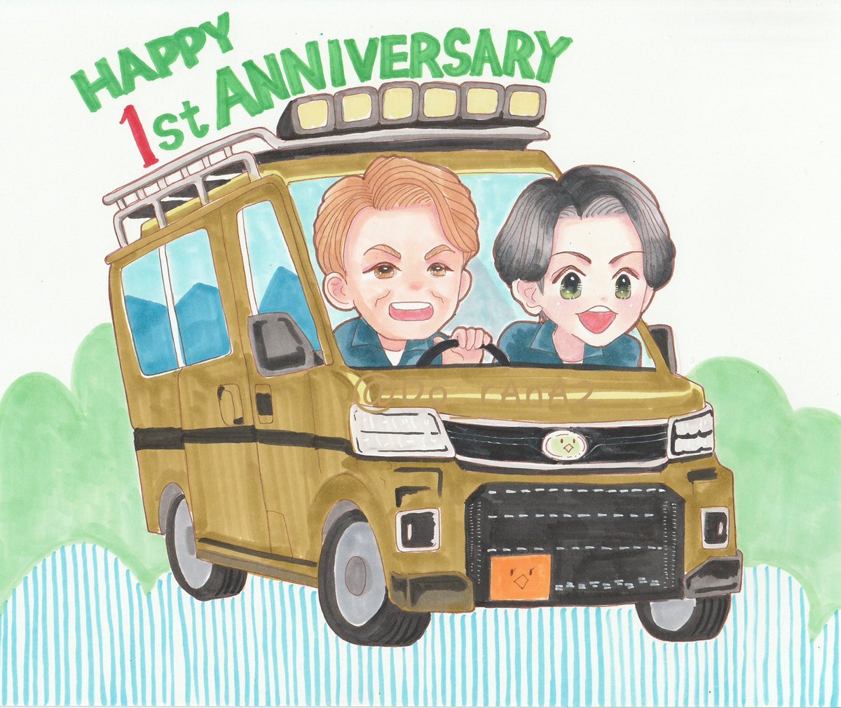 Do_rAnA2's tweet photo. お困りですカー、レギュラー化からもう1年経つんだ！
おふたりはとんでもなく大変だと思うけど、いつも楽しみと感動をいただいてます✨ ありがとうございます🥰
私もいつか綺麗にした現場に足を運びたいなぁ🥳
2年目も応援します🫶
怪我などにはくれぐれもお気をつけて！ https://t.co/N43FRRIagN