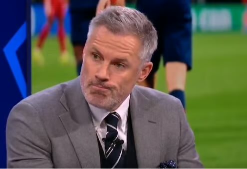 ZaidBalll's tweet photo. 🚨Jamie Carragher on Bruno Fernandes:

“When he talks about pressing, whether it’s man to man or zonal, for years Bruno Fernandes has meant Manchester United CAN’T PRESS! Because he does things for the crowd. I commentate on games watching Man Utd & he runs all over the place like a kid in the school yard for the supporters. They all think he’s working hard, he’s not. He’s killing the rest of the team doing it.”

[@CBSSportsGolazo]