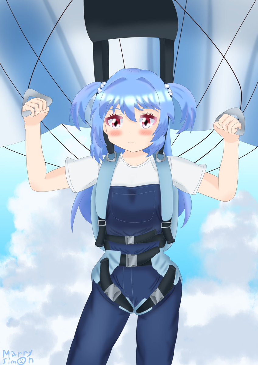 dreaming_perupo's tweet photo. #パラシュートの日
気持ち良い空中散歩🪂 https://t.co/A6sJk9pZ5t