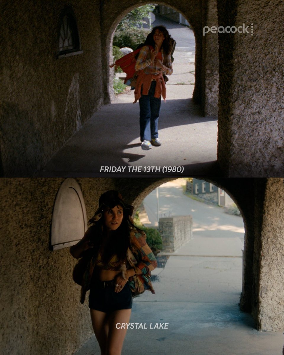 peacock's tweet photo. How many of these did you catch?  

#CrystalLake, #FridayThe13th and #FridayThe13thPart2 are streaming on Peacock. https://t.co/3AxO7xCzKU