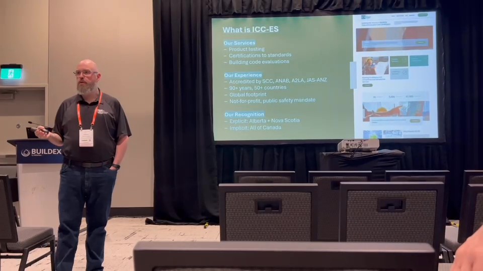 ICCEvalService's tweet photo. The ICC-ES team is at #BUILDEXAlberta! Stop by booth #533 to connect with our team and hear the latest developments in Canadian product evaluation. See you on the show floor, or drop us a comment below! https://t.co/IcAXAGqknr