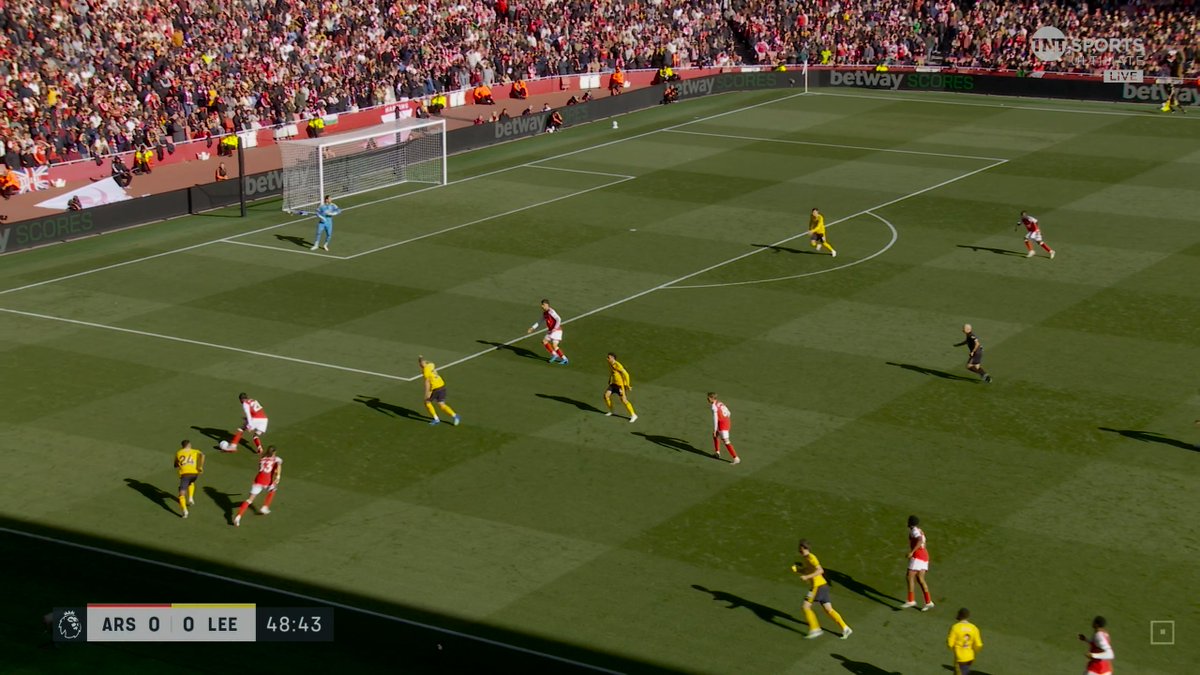 Durandil67's tweet photo. ✅ Tons of lighting settings can now be adjusted in real time.

I was able to recreate the exact sun position from this Arsenal match at Emirates 2 weeks ago! Shadows will move in real time just like in a real match. (2/5) https://t.co/osPbYlRU7s