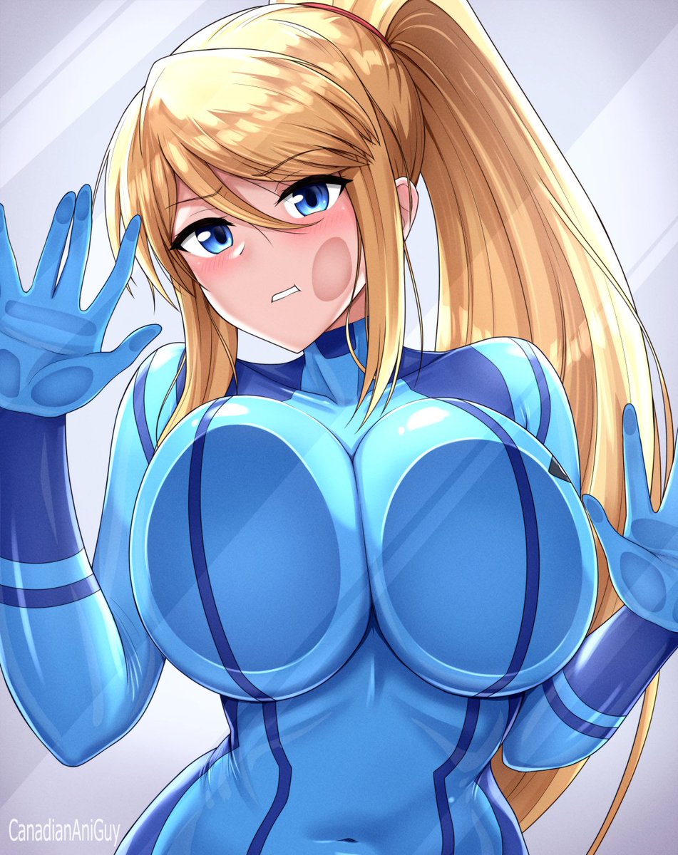 CanadianAniGuy's tweet photo. Samus got stuck https://t.co/hFo1GL5S2b