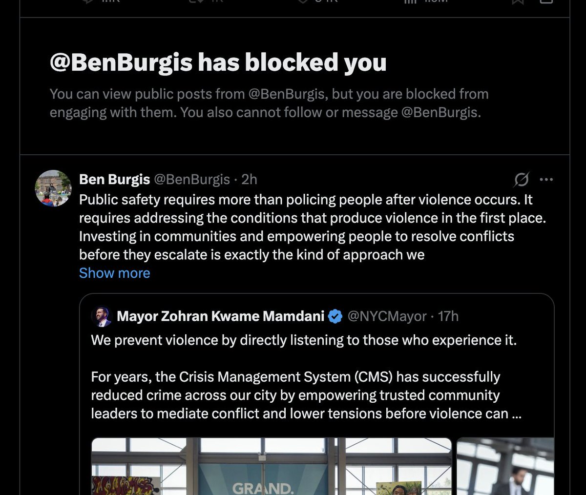 sunraysunray's tweet photo. Fake Ben Burgis has blocked me. He wanted $1,500 to give Ben back his account. I countered at $250 (half upfront, half on receipt), figuring it would make for a good Christmas gift. Immediate block. 

Tough as nails, this guy is an old-school negotiator. https://t.co/xCkLZTntjK
