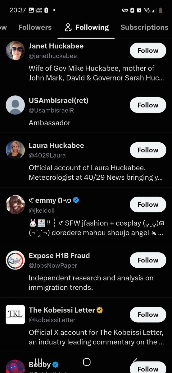 somethingidk654's tweet photo. @N3XTL3V3LJ3PPY_ @K13Educatiom @cecililytweets @edgeofmankind More minors he follows https://t.co/8llAiYKItx