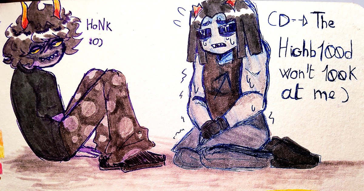 weirdocongoerz's tweet photo. #gamquius doodles 💜💙 https://t.co/ag5sFIaBY9