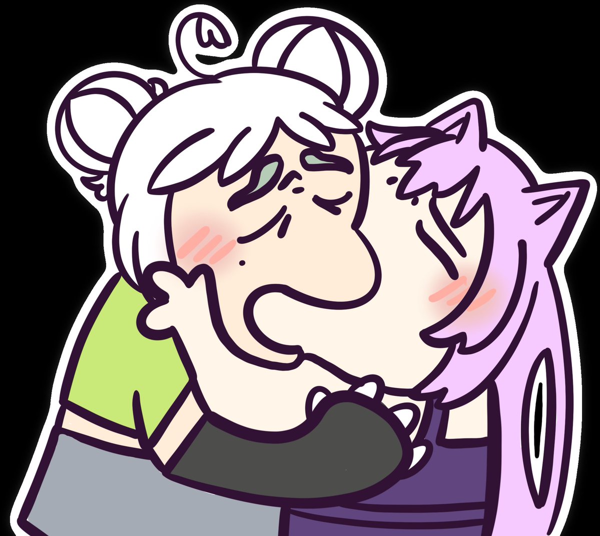 Kitty_Chaoss's tweet photo. Beautiful beans :3 don't forget that y'all are great, my purrrfect lil caffeinated beans~~
Also some art that @GhostBeri_ made of her and I. I love it so much.
You are kindd. You are smartt. You are gorgeous/handsome/nice looking :3 https://t.co/vRjNIvhOGA