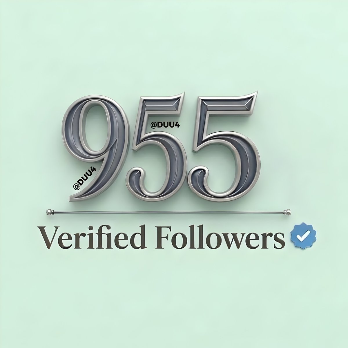 DUU4's tweet photo. Need +955 verified followers ⁉️

Say NEED 🌸

I will boost your page 💯🔒 https://t.co/d46IaqVaaI
