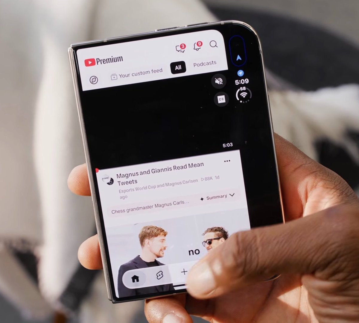 android_fhd's tweet photo. "Apple took years to enter foldables because they were perfecting app optimization"

meanwhile iPhone Duo 👀 https://t.co/Cisx6eTJbN