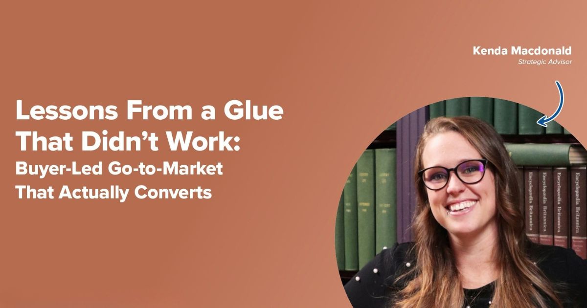 MProfsWire's tweet photo. Buyer-Led Go-to-Market That Actually Converts: Q&amp;A with Kenda Macdonald dlvr.​it/TW0wKx #marketingprofs #marketing https://t.co/NJCiwHZJnc