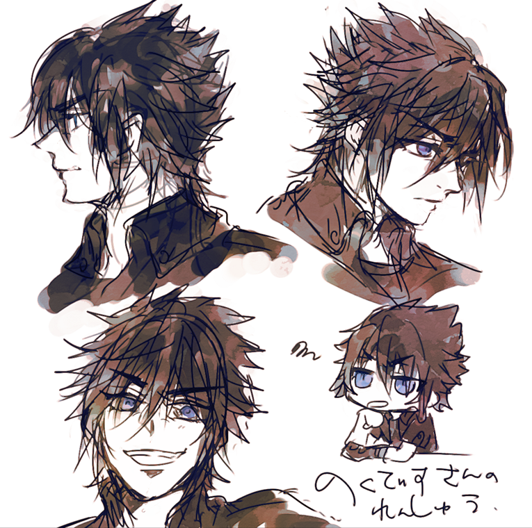 siguma_ff's tweet photo. のくてぃすさんの練習。髪どうなってんだ（必死）
むずすぎるこの人。 https://t.co/EErdg6pieM